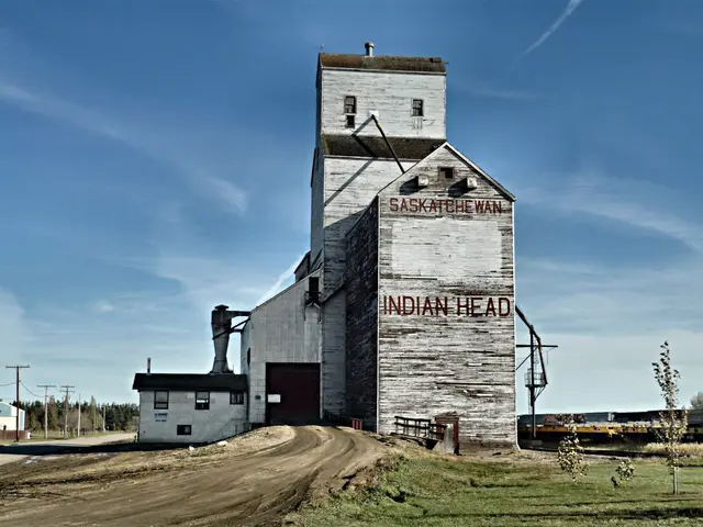 The Indian Head grain elevator